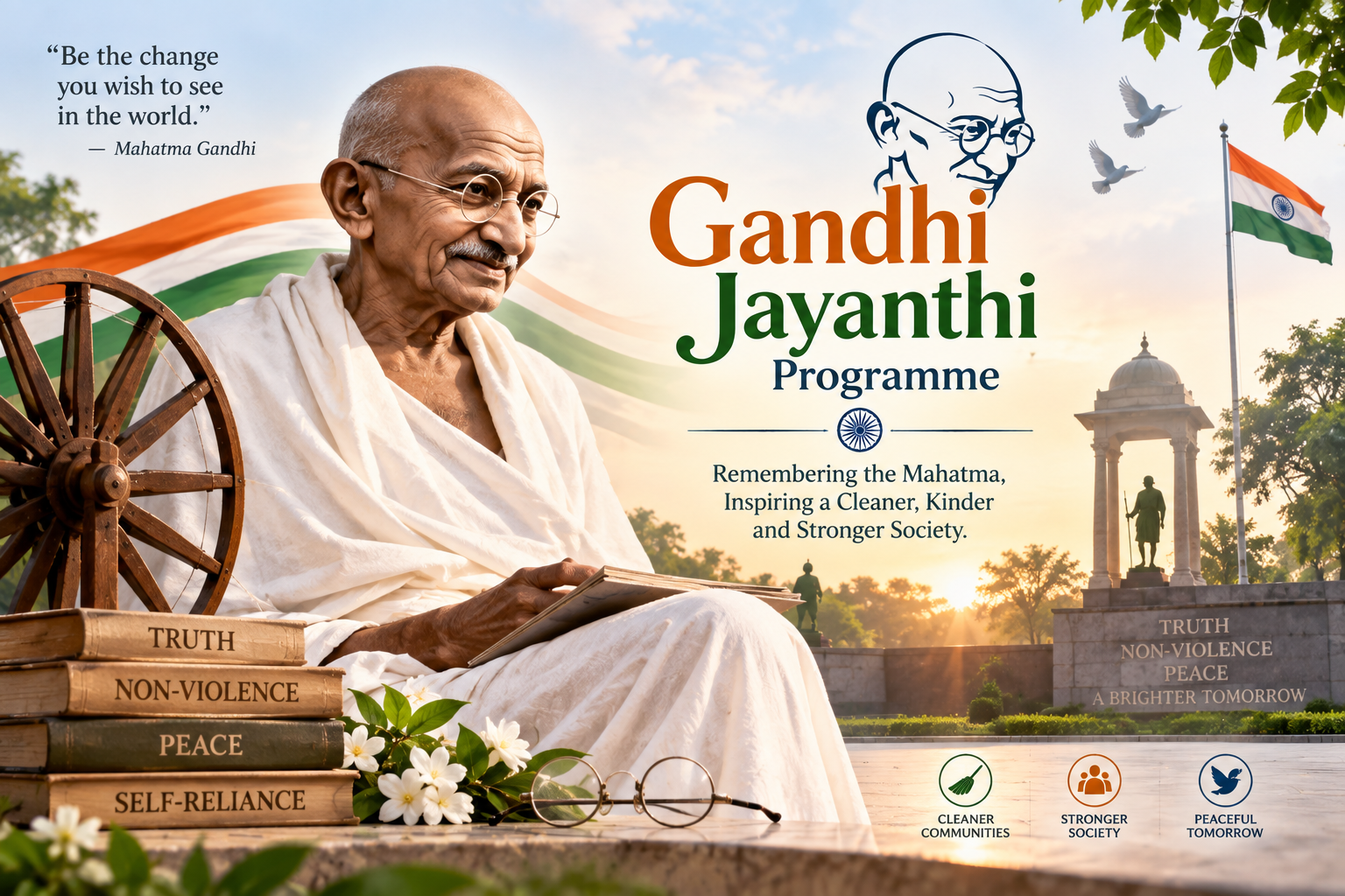 Gandhi Jayanti Programme in Yadgir